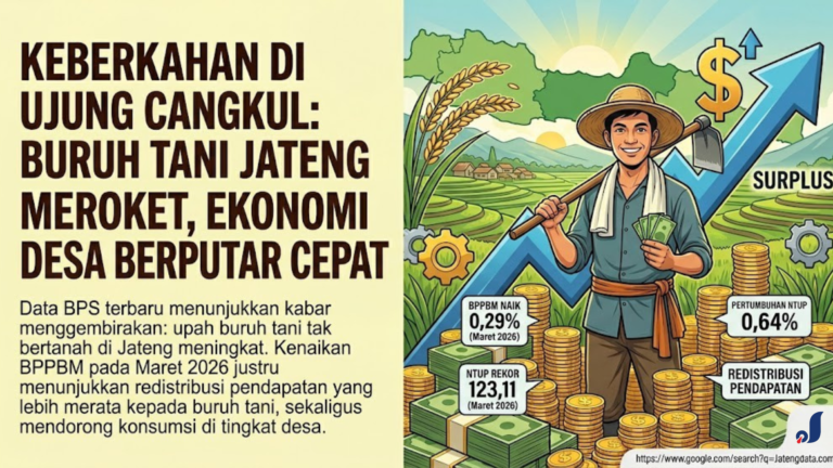 Keringat di Ujung Cangkul: Membaca Berkah Kenaikan Upah Buruh Tani di Balik Naiknya Biaya Produksi