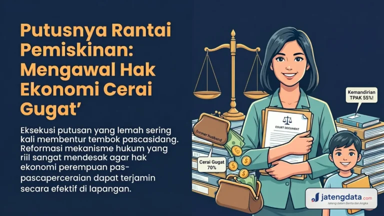Putusnya Rantai Pemiskinan: Mengawal Hak Ekonomi Cerai Gugat 2026 di Ruang Sidang Pantura