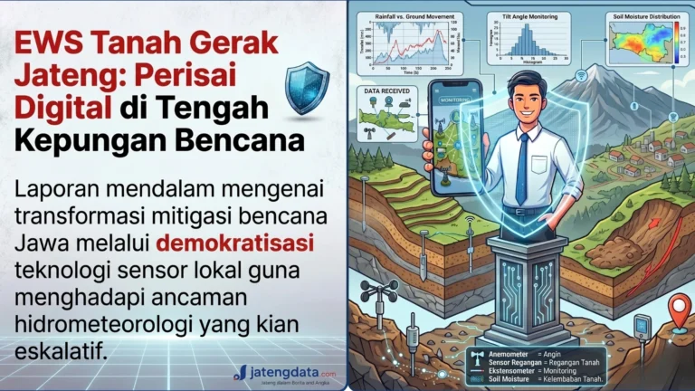 Menjinakkan Amarah Bumi: Mengapa EWS Tanah Gerak Jateng Menjadi Harga Mati di Tengah Ratusan Bencana