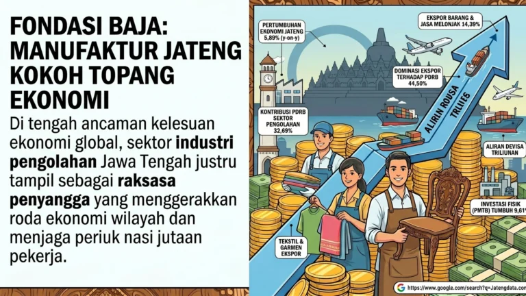 Fondasi Baja Pantura: Rahasia Industri Manufaktur Jawa Tengah Tolak Menyerah pada Krisis