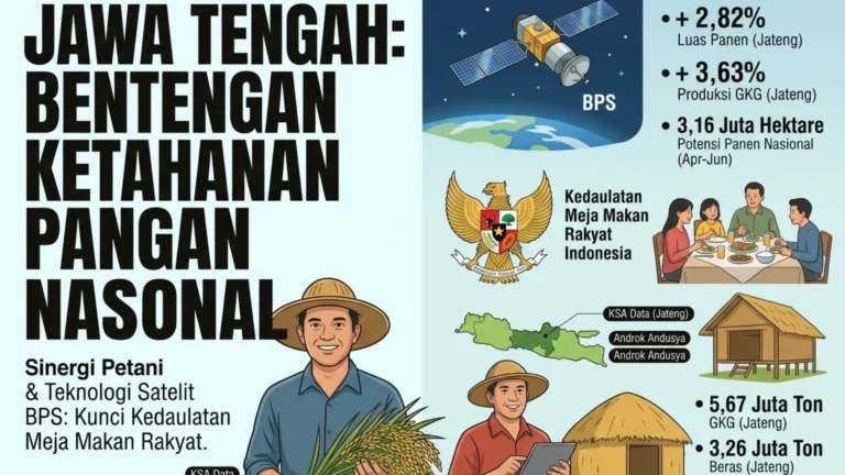 Peluh Petani dan Kepastian Data: Menjemput Potensi Panen April Juni di Lumbung Kedua Nasional