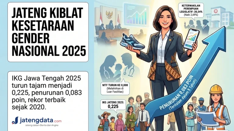 Menenun Harapan di Balik Angka: Mengapa Indeks Ketimpangan Gender 2025 Jawa Tengah Menjadi Kiblat Nasional?