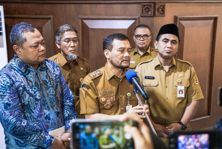 Wabup Eko Sapto Purnomo Resmi Jabat Plt Bupati Sukoharjo, Gubernur Luthfi Jamin Pelayanan Aman