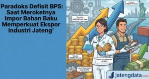 Paradoks Defisit BPS: Saat Meroketnya Impor Bahan Baku Memperkuat Ekspor Industri Jateng