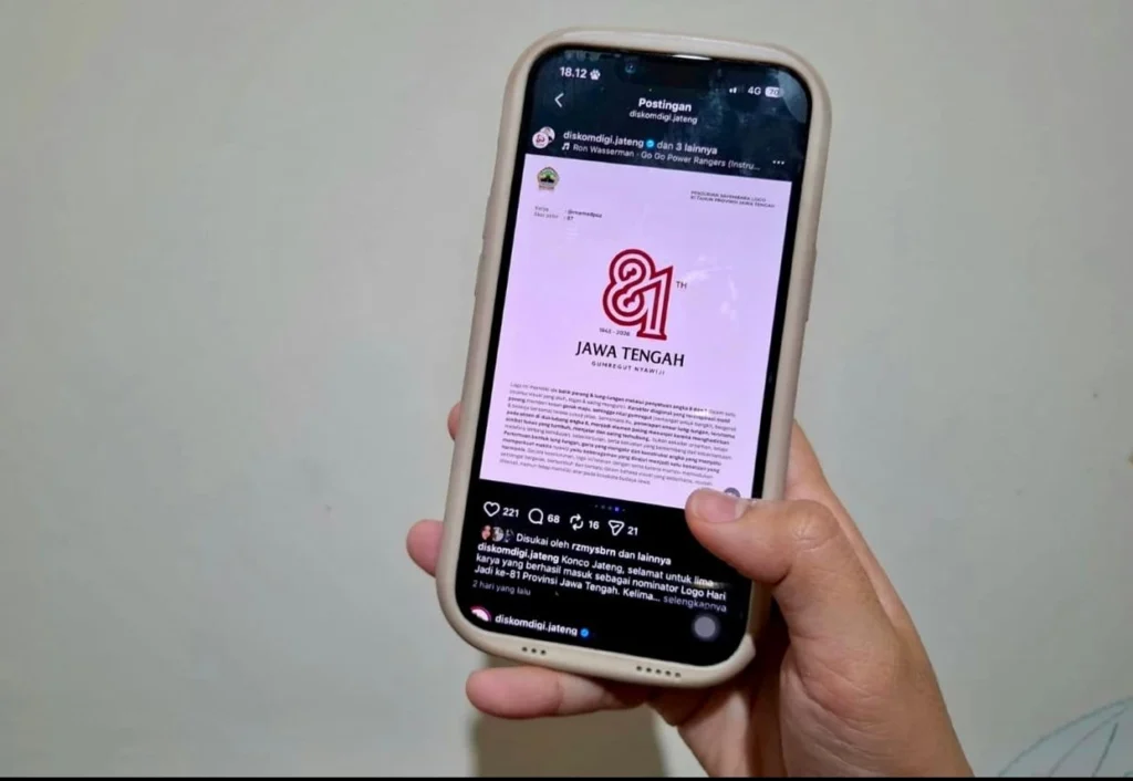 Sisihkan 374 Karya, Ini Makna Tersembunyi Logo HUT Jateng ke-81 yang Terpilih!