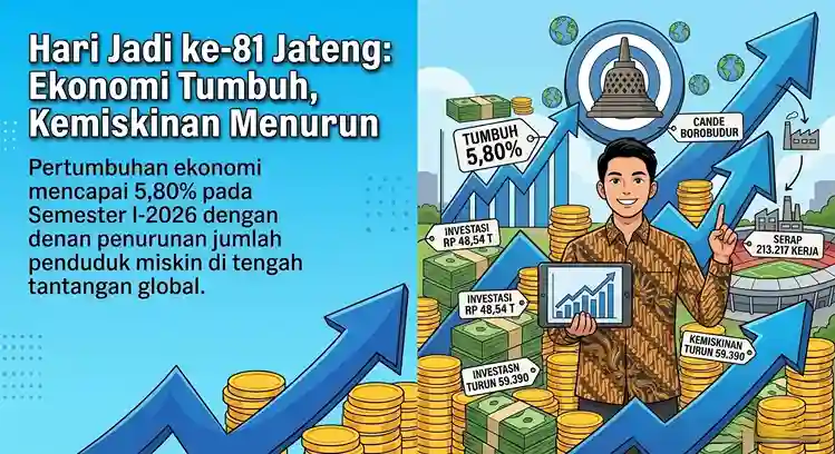 Gumregut Nyawiji: Meracik Pertumbuhan Ekonomi Jawa Tengah untuk Menekan Laju Kemiskinan