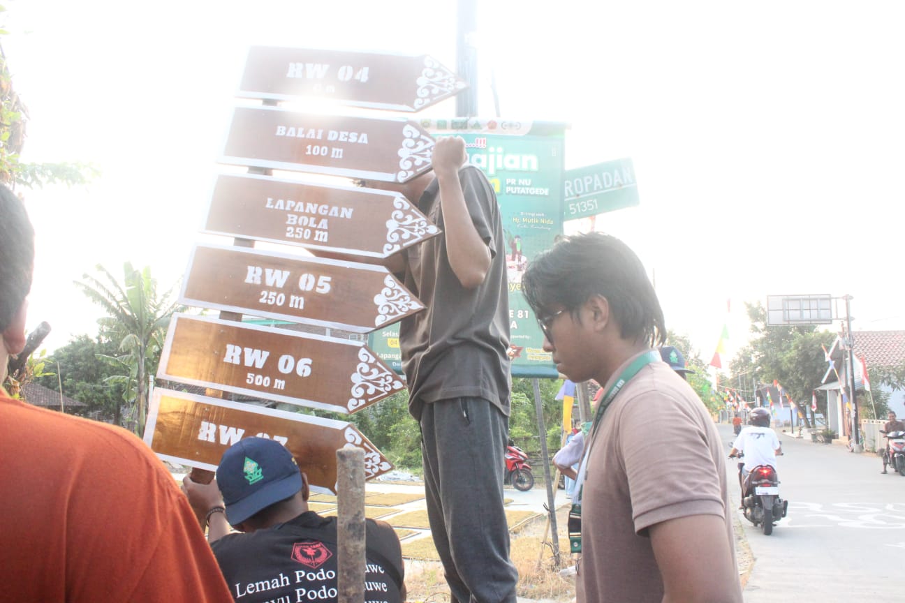 Selamat Tinggal Kurir Nyasar! Desa di Kendal ini Rombak Total Sistem Penunjuk Arah Jalan