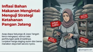 Inflasi Bahan Makanan Mengintai: Menguji Strategi Ketahanan Pangan Jateng di Meja Makan