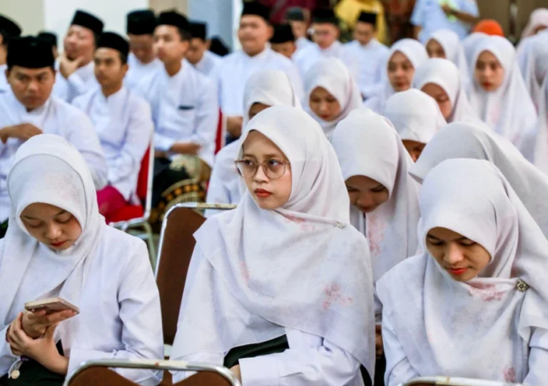 Anggota kafilah jateng mengikuti pemusatan latihan dan pembinaan intensif di Asrama Haji Manyaran Semarang