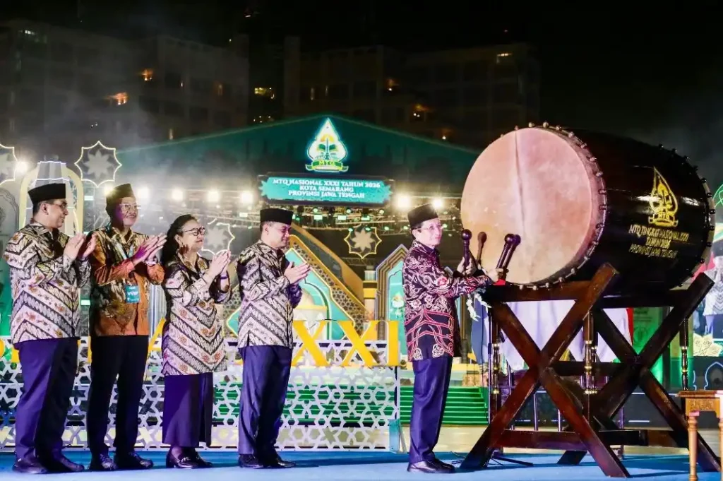 Loncatan Fantastis Kafilah Jateng, dari Peringkat 16 Jadi Runner Up MTQ Nasional 2026