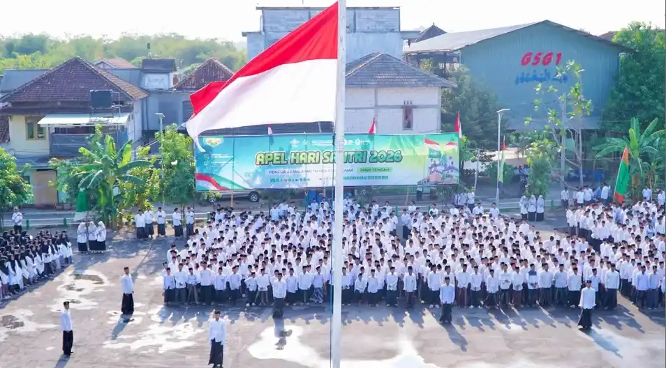 PWNU Jawa Tengah Gelar Apel Hari Santri 2026 di Kendal, Tekankan Peran Santri di Era Digital