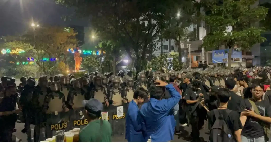 Demo Mahasiswa Semarang Semalam, Kapolda Jateng Peringatkan Keras Para Penunggang Unjuk Rasa
