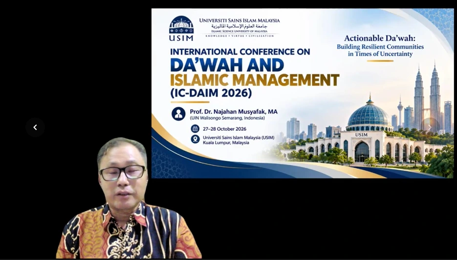 Tampil di Forum Internasional Malaysia, Guru Besar UIN Walisongo Gaungkan Strategi Dakwah Digital Gen Z